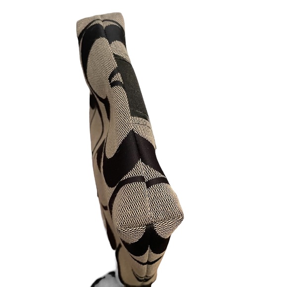 NWOT Coach black and beige signature crossbody - Picture 7 of 9